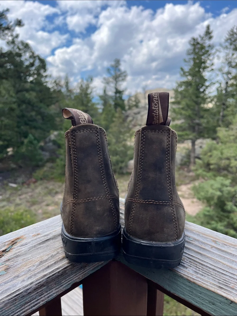 Blundstone Women's Classics #585 Chelsea Boots in Rustic Brown Sz AU 6 = US W9